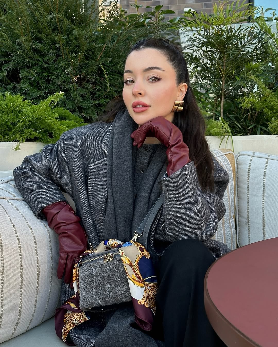 Betty Mini Fur Gri